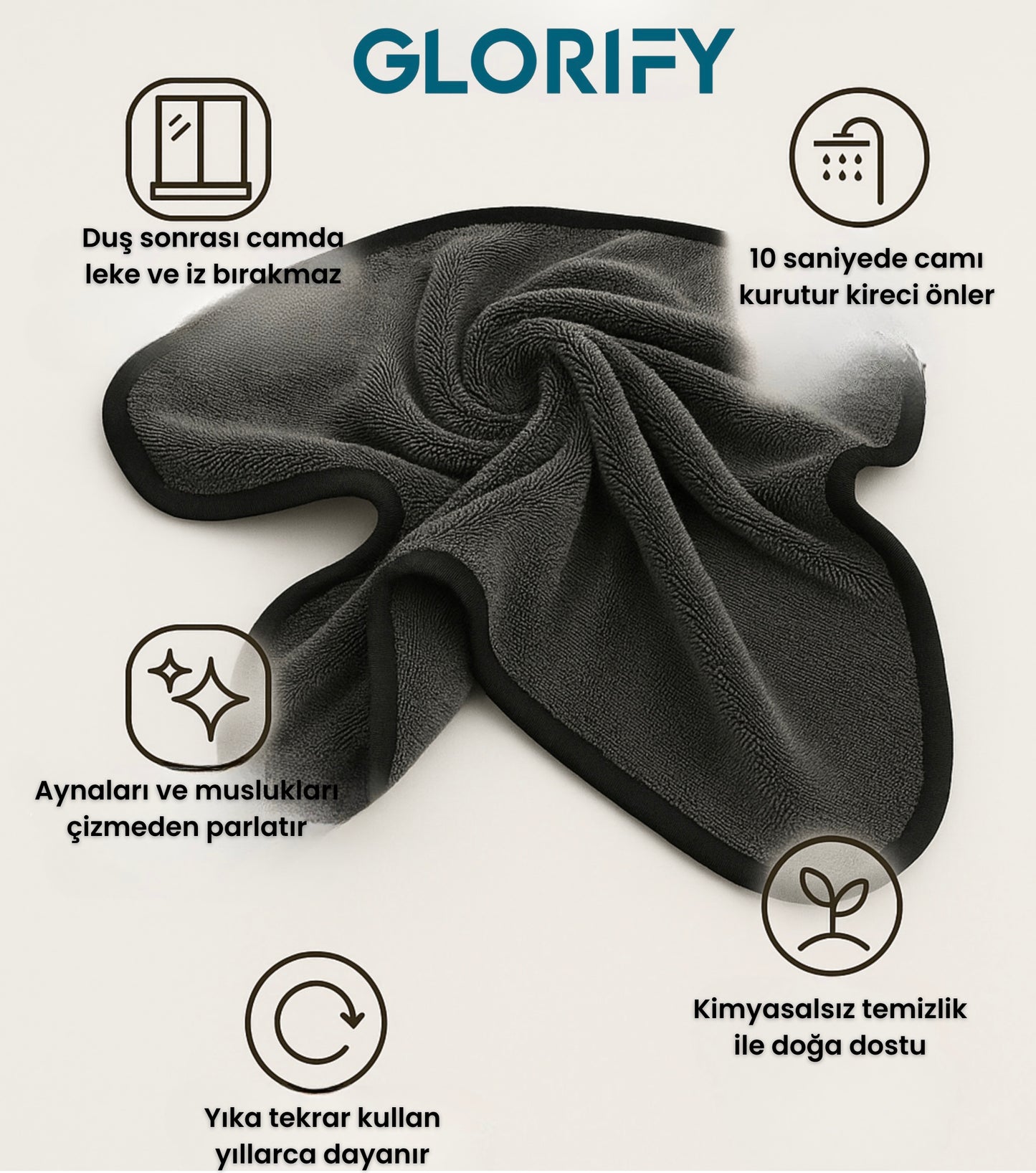 Glorify™ XXL UltraFiber Temizlik Havlusu