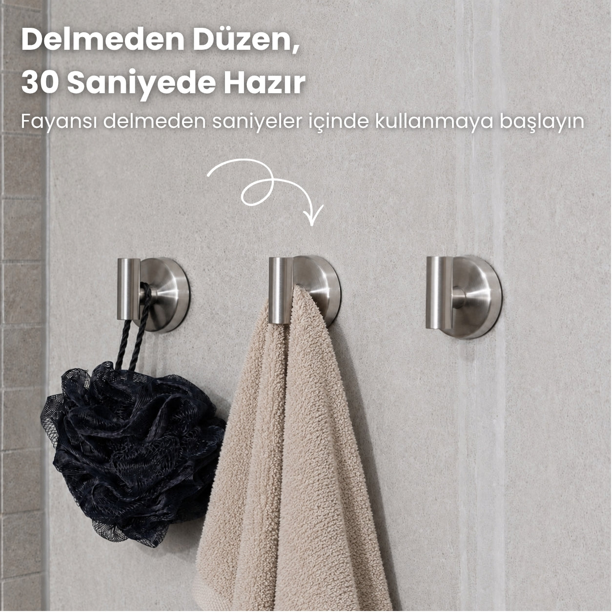 Glorify™ Loop Askı Gümüş